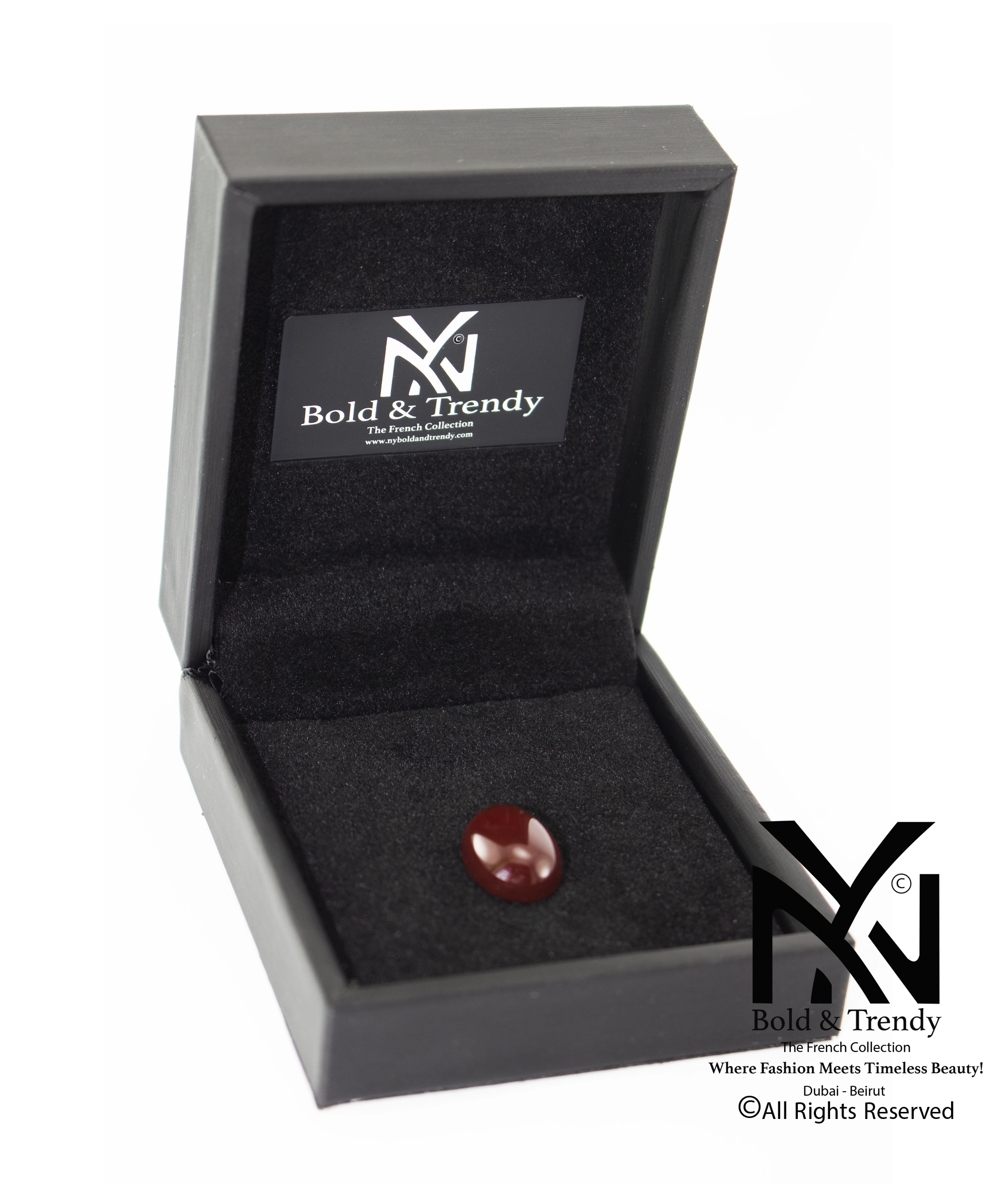  Natural Red Agate Stones 1