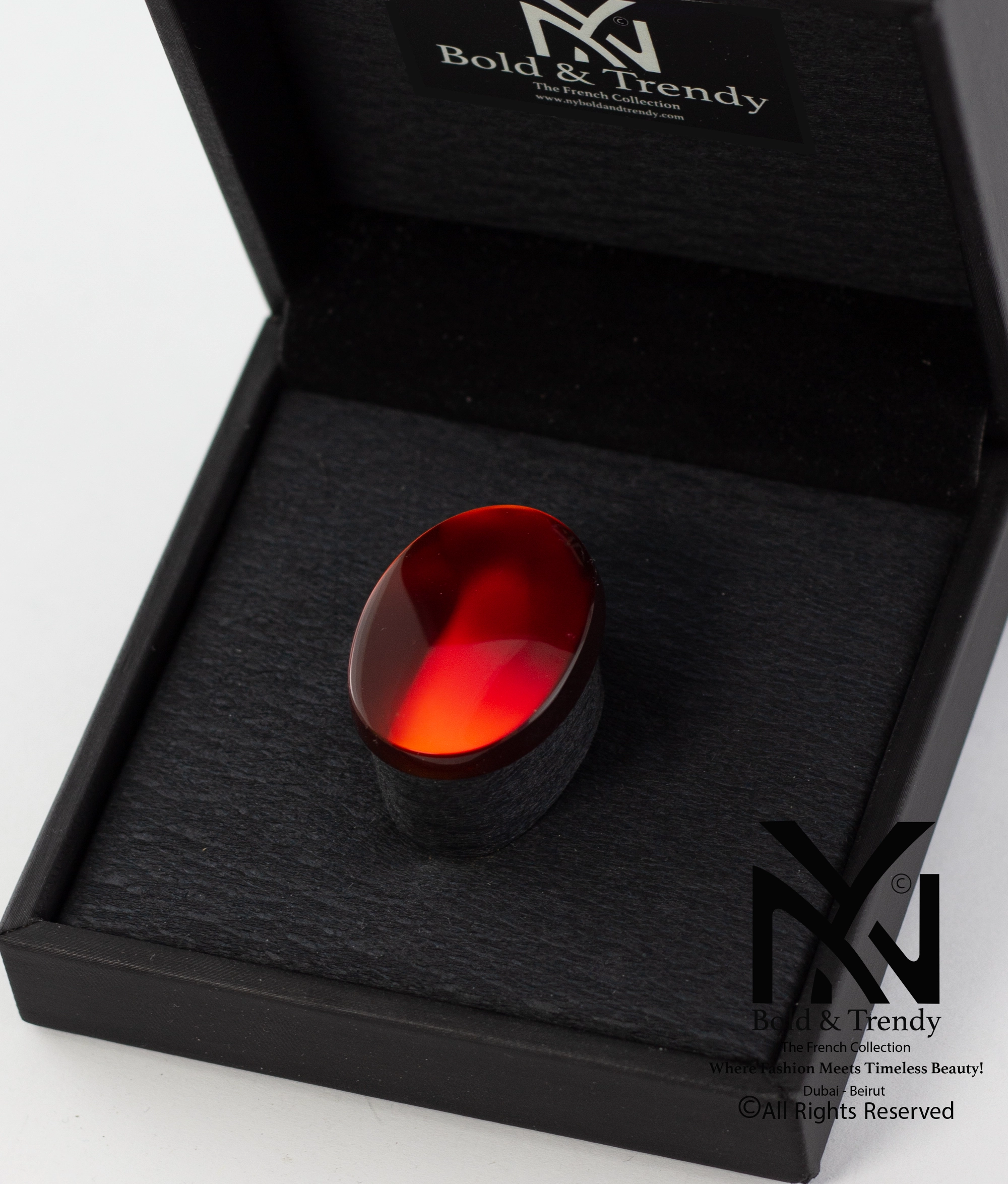 red agate agate 8