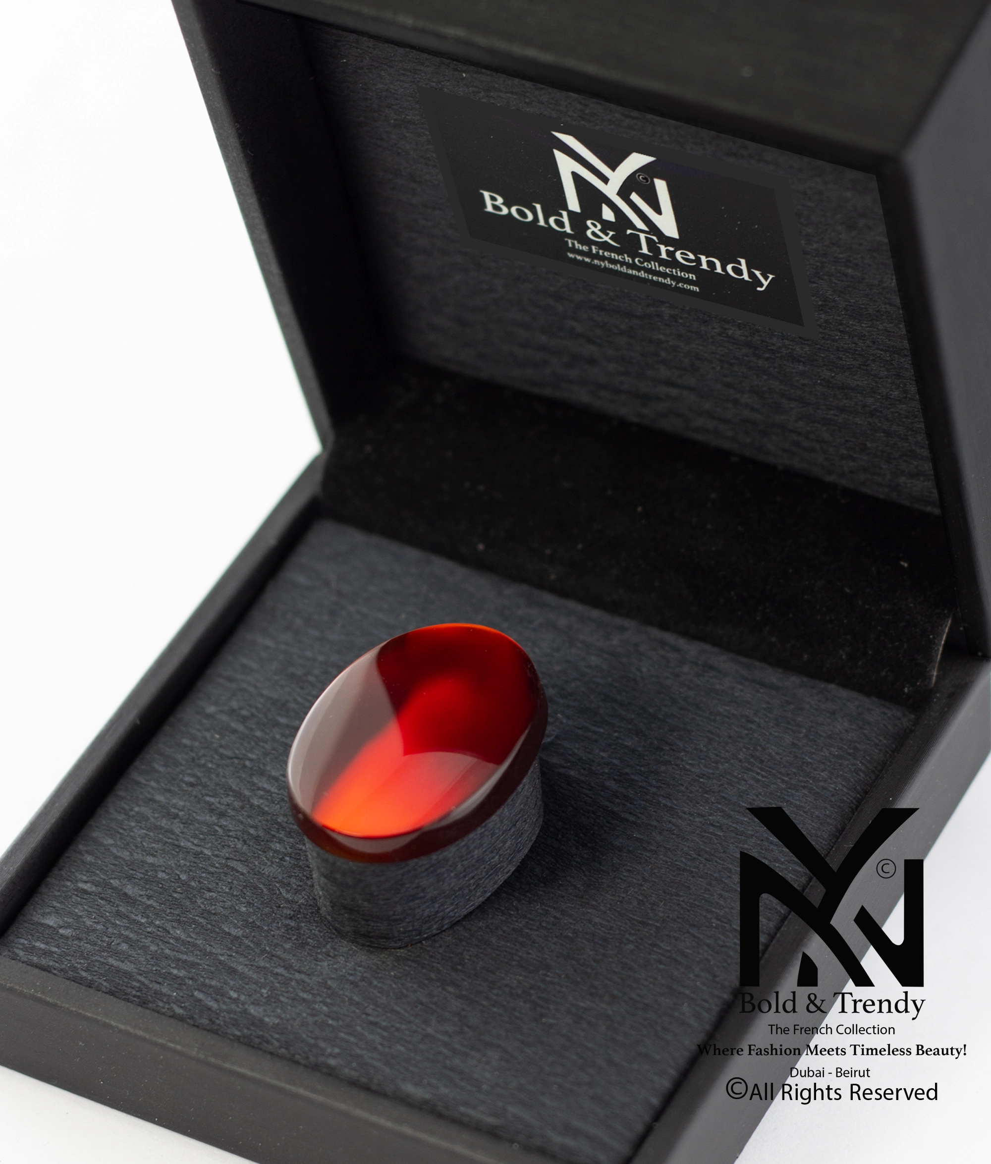 red agate agate 8