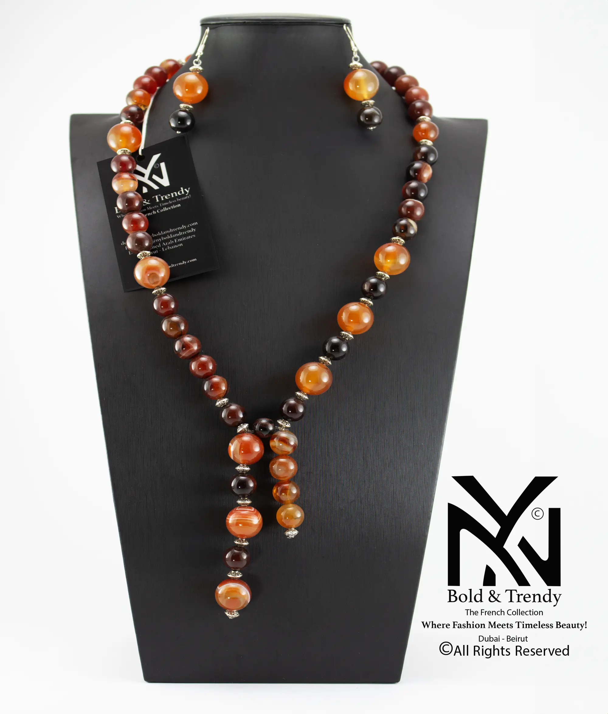  Complete Set Mix Of Rare Agate Black Australian Mexican Red Fire Orange Peach Yamani and Silver 1