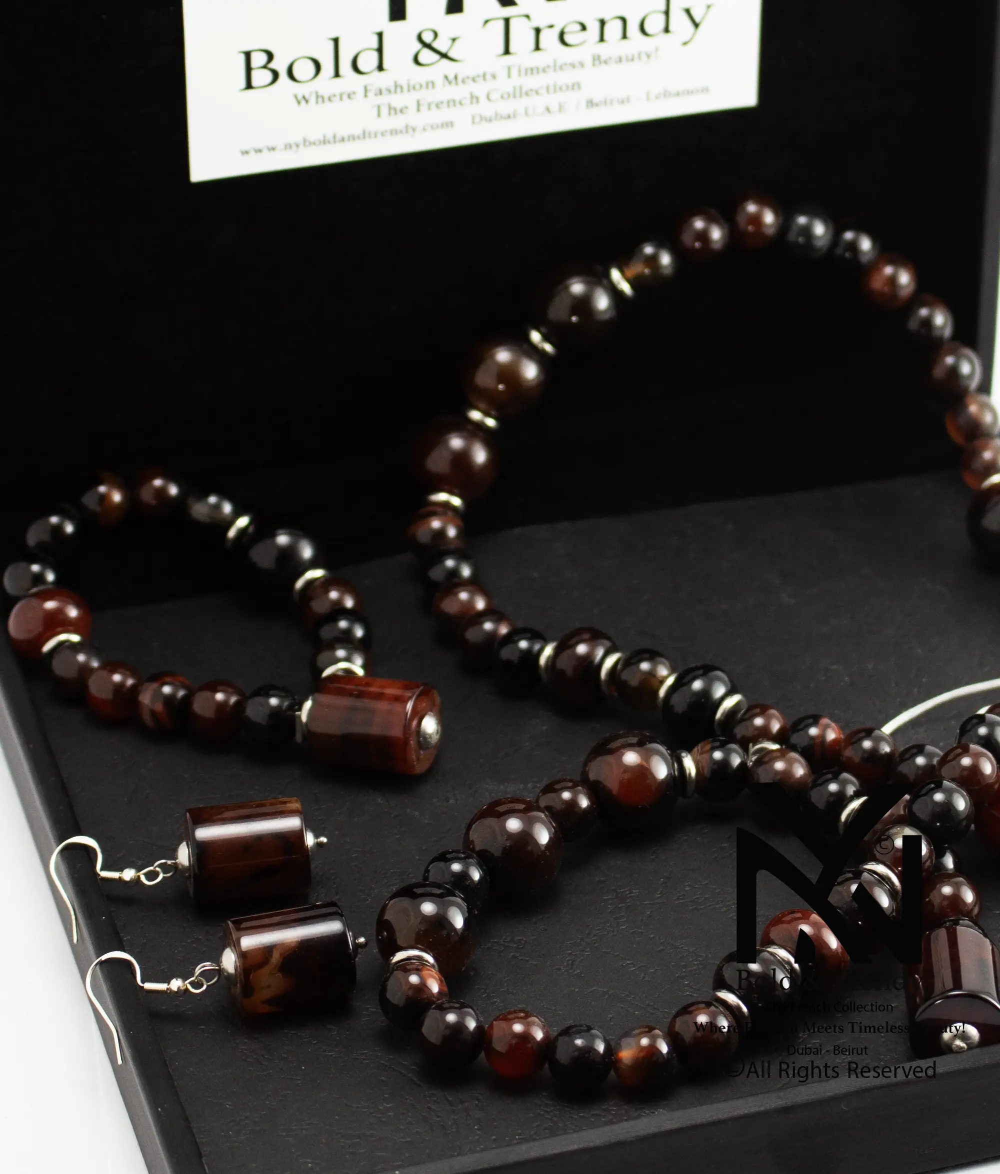  Complete Set Mix Of Rare Agate Black Australian Mexican Red Fire Orange Peach Yamani and Silver 1