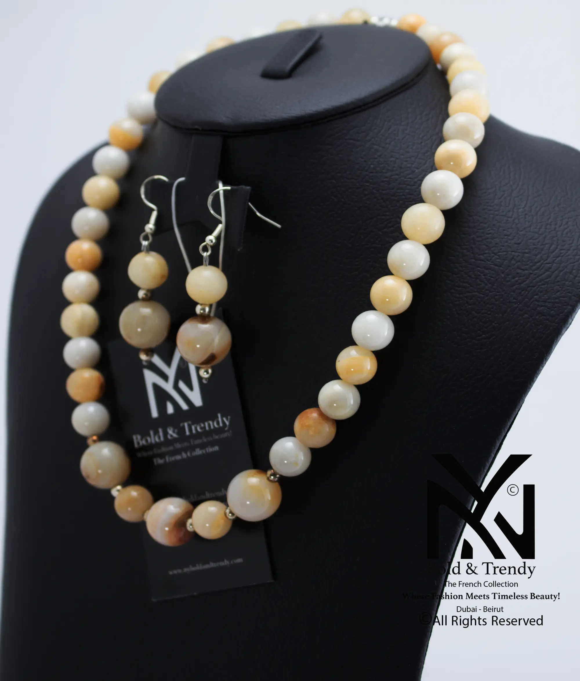  Complete Set Natural Rare Brazilian Ivory Agate 1