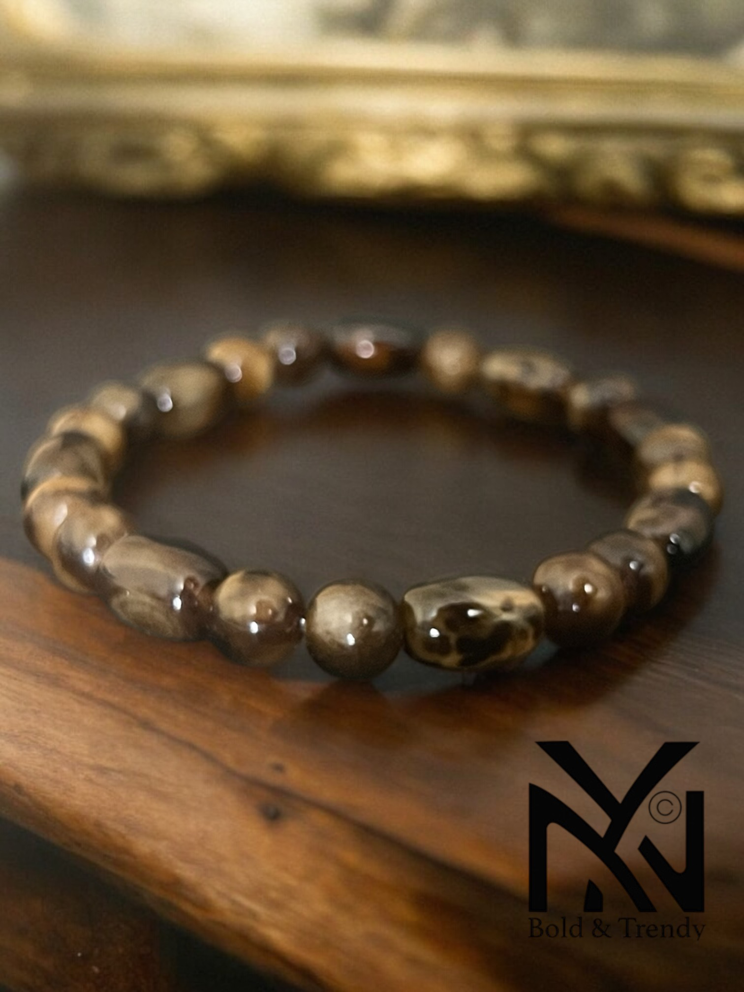 Ombre Élégante - Vibrant Agate Stones for Strength and Harmony